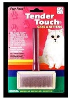 Comprar four paws tender touch® slicker wire brush for cats -- 1 brush preço no brasil dog grooming pet health shampoo suplementos em oferta suplemento importado loja 17 online promoção - 7 de julho de 2022