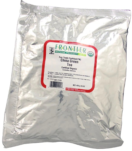 Chá Verde Chinês Orgânico Frontier Natural Products - 454g