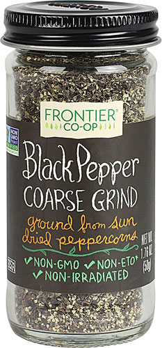 Pimenta do Reino Preta Moagem Grossa Frontier Co-Op - 50g - Sabor Intenso e Aromatizado