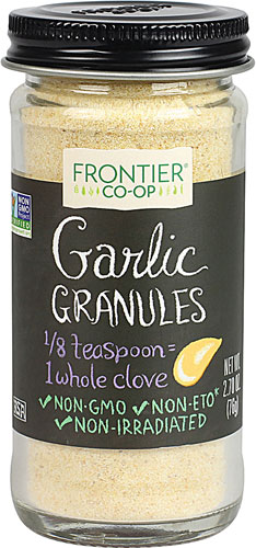 Granulados de Alho Frontier Co-Op 76.5g – Tempero Natural e Saudável