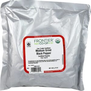 Pimenta do Reino Preta Orgânica Moagem Média Frontier Co-Op - 454g