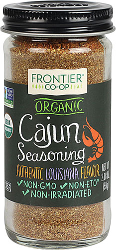 Tempero Cajun Orgânico Frontier Co-Op - 59g - Sabor Autêntico e Saudável