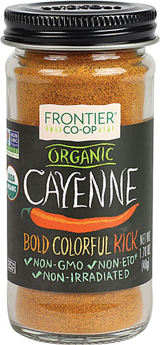 Pimenta Caiena Moída Orgânica Frontier Co-Op - 48g - Puro Sabor e Saúde