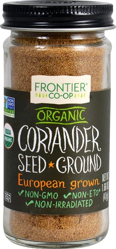 Coentro em Pó Orgânico Frontier Co-Op Moído - 47g (1.66 oz)