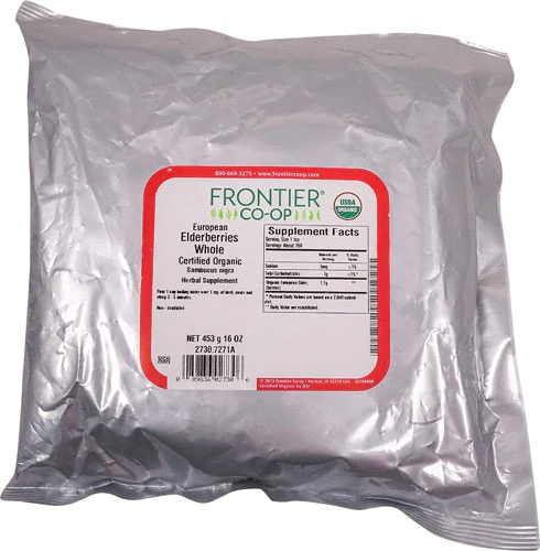Amora Europeia Orgânica Frontier CO-OP, Frutos Inteiros - 454g
