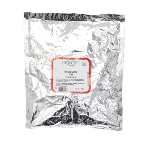 Chá Indiano Orgânico Frontier Co-Op Especiarias - 454g