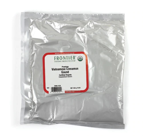 Canela em Pó Vietnamita Orgânica Premium Frontier Co-Op - 453g