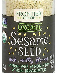Semente de Gergelim Integral Orgânica Frontier Co-Op 65g - Nutrição Pura e Natural