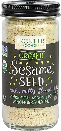 Semente de Gergelim Integral Orgânica Frontier Co-Op 65g - Nutrição Pura e Natural