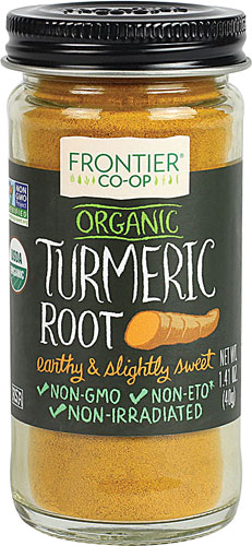 Cúrcuma Orgânica em Pó Frontier Co-Op Raiz - 40g