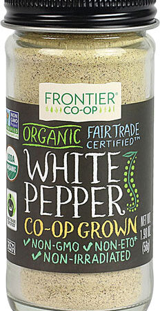 Comprar frontier co-op organic white pepper ground -- 1. 98 oz preço no brasil food & beverages seasonings & spices suplementos em oferta white pepper suplemento importado loja 1 online promoção -
