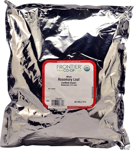 Alecrim Orgânico Integral Frontier Co-Op - 454g - Tempero Natural e Benefícios para a Saúde