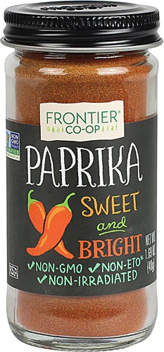 Páprica Moída Frontier Co-Op 48g - Tempero Natural e Versátil