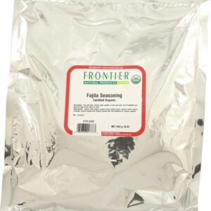 Tempero Orgânico para Fajitas Frontier Natural Products - 454g