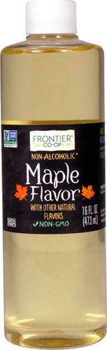 Frontier Xarope Aroma Maple Sem Álcool - 473ml