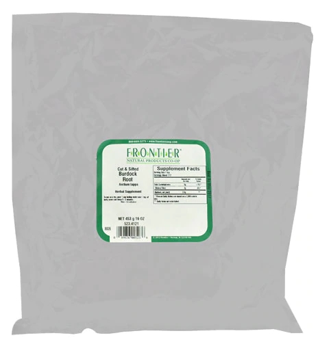 Raiz de Bardana Frontier Natural Products 16 oz - 454g para Chás e Infusões