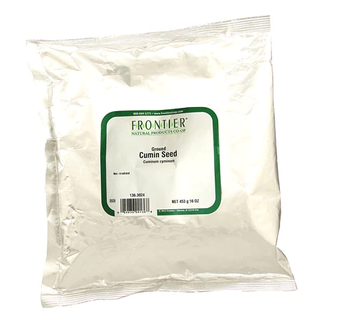 Cominho em Grão Moído Frontier Natural Products 454g – Tempero Puro e Versátil