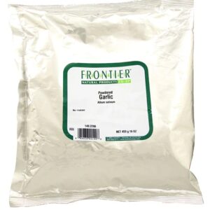 Alho em Pó Frontier Natural Products - 454g: Tempero Puro e Natural para sua Saúde e Culinária