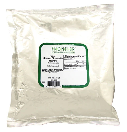 Flores de Camomila Alemã Integrais Frontier Natural Products - 454g