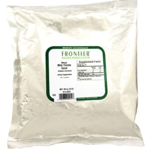 Frontier Natural Products Milk Thistle Seed Whole -- 16 oz