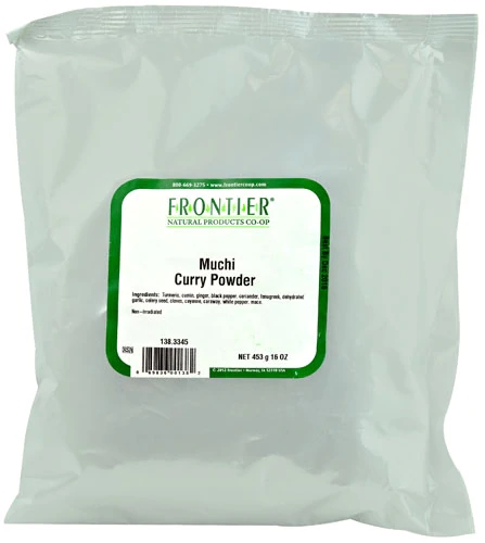 Pó de Curry Muchi Frontier Natural Products 454g - Aroma Autêntico e Benefícios Naturais