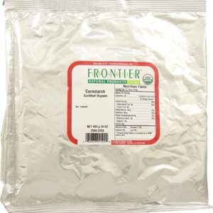 Frontier Natural Products Organic Cornstarch -- 16 oz