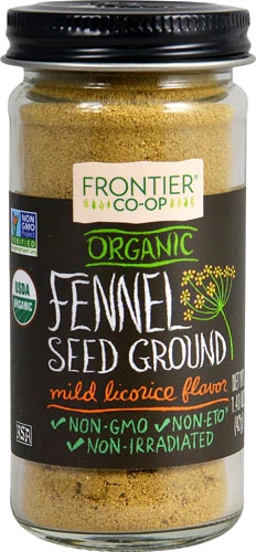 Funcho Orgânico Moído Frontier Natural Products 42g - Sabor e Bem-Estar