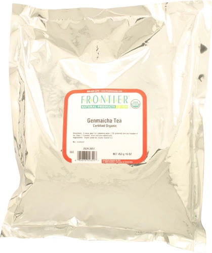 Chá Genmaicha Orgânico Frontier Natural Products - 454g (16 oz)