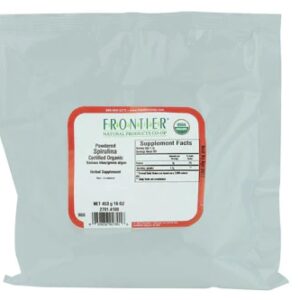 Comprar frontier natural products organic powdered spirulina -- 16 oz preço no brasil algae spirulina suplementos em oferta vitamins & supplements suplemento importado loja 89 online promoção -