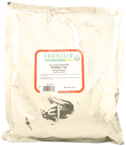 Chá Orgânico Rooibos Frontier Natural Products 454g - Bem-Estar Natural