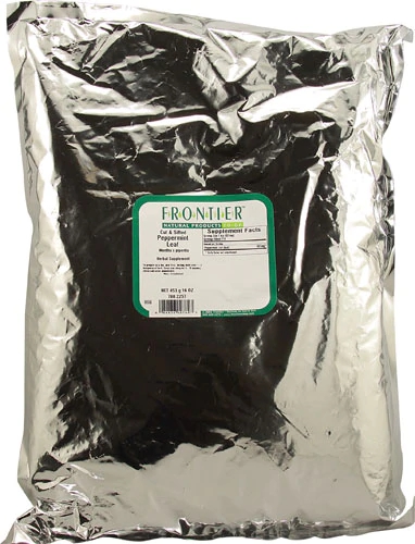 Hortelã Pura em Folhas Picadas e Peneiradas Frontier Natural Products - 454g