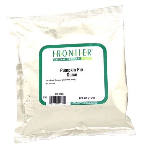 Tempero Composto para Torta de Abóbora Frontier Natural Products - 453g
