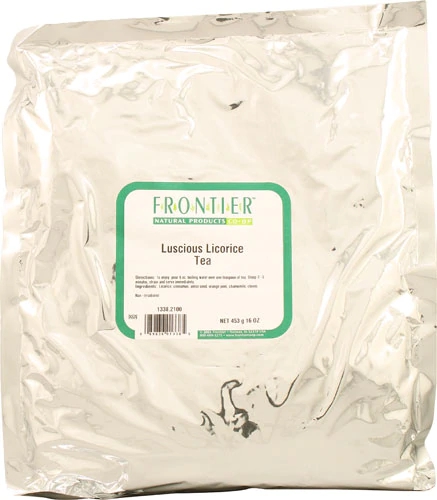 Chá Orgânico Licorice Luscious Frontier Natural Products - 453g