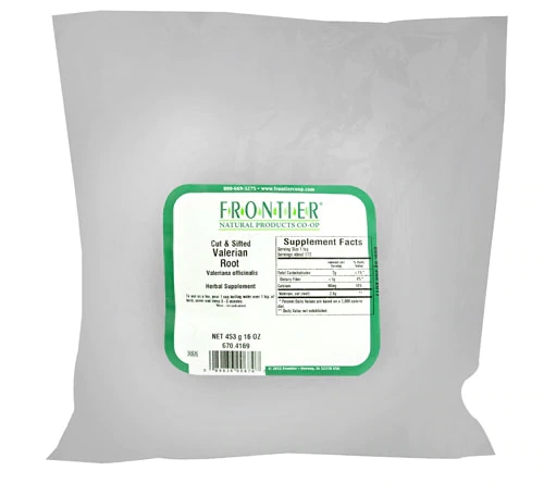 Raiz de Valeriana Orgânica Frontier Natural Products - 454g