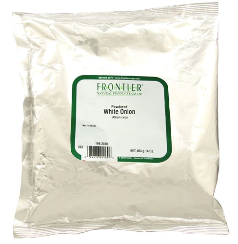 Cebola em Pó Branca Frontier Natural Products 454g - Tempero Puro e Versátil
