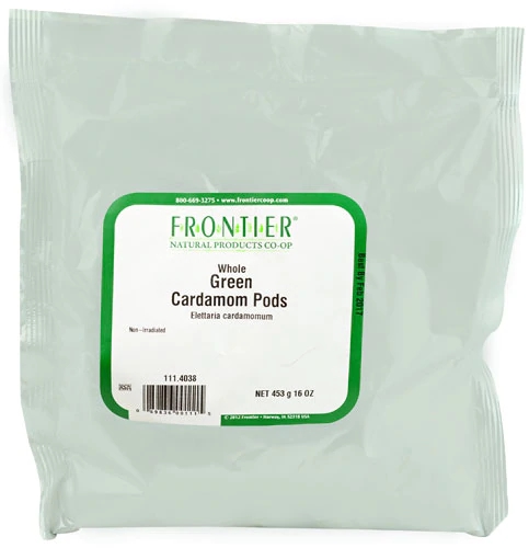 Cardamomo Verde Integral Frontier Natural Products - 454g