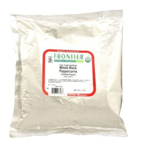 Pimenta do Reino Preta em Grãos Orgânica Frontier Natural Products - 454g