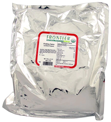 Tempero Orgânico para Conservas Frontier Natural Products - 454g