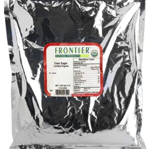 Açúcar Orgânico de Cana Frontier Natural Products - 2,27kg - Doçura Pura e Natural