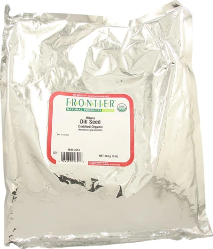 Sementes de Endro Integral Orgânico Frontier Natural Products - 454g