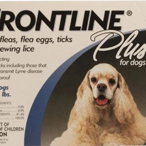 Comprar frontline plus for dogs 23-44 lbs -- 3 tubes preço no brasil dog flea & tick flea and tick powders & sprays pet health suplementos em oferta suplemento importado loja 23 online promoção -