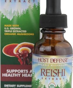 Extrato de Cogumelo Reishi Fungi Perfecti Host Defense® - 30ml