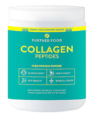 Colágeno Hidrolisado Further Food Peptídeos Puros - 227g - Proteína Pura