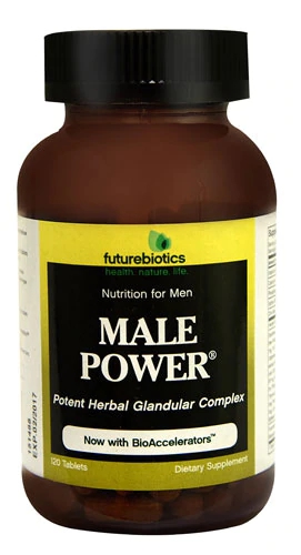 Futurebiotics Male Power 120 Tabletes - Suporte ao Bem-Estar Masculino