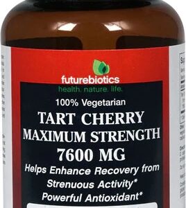 Futurebiotics Tart Cherry 7600mg - 60 Cápsulas Vegetarianas Máxima Força