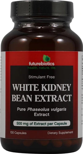 Futurebiotics Extrato de Feijão Branco 500mg - 100 Cápsulas