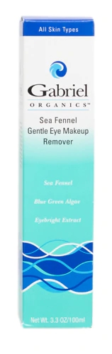 Removedor de Maquiagem para Olhos Gabriel Organics Sea Fennel 93.5g - Suave e Natural