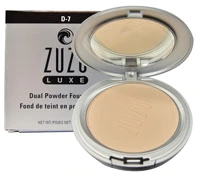 Base em Pó Gabriel ZuZu Luxe Dual Powder Foundation D-7 9.07g - Acabamento Matte e Cobertura Perfeita