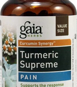 Gaia Herbs Curcumin Synergy Turmeric Supreme Dor - 120 Cápsulas Vegetarianas Líquidas