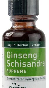 Gaia Herbs Ginseng Schisandra Supreme - 30ml - Energia e Vitalidade Natural